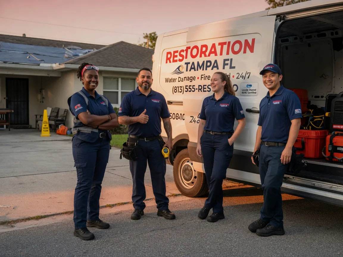 Water Damage Restoration company in Verbena, AL